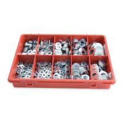 Picture of FLAT STEEL WASHERS METRIC 650PCS - 102.130