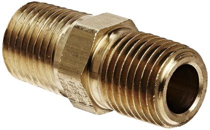 Picture of HEX NIPPLE 1/4 NPT - 3325X4