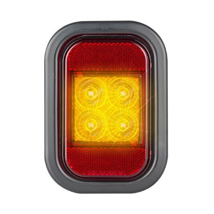 Picture of LED BLINKER LAMP WITH REFLECTOR10-30V - L133AMG
