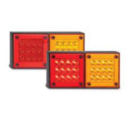 Picture of LED 12-24V STOP/TAIL/IND LAMP 190 X 95MM - L280ARM