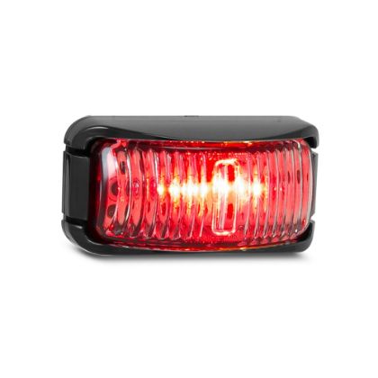 Picture of LED 12-24V RED MARKER LAMP  BLACK - L42RM