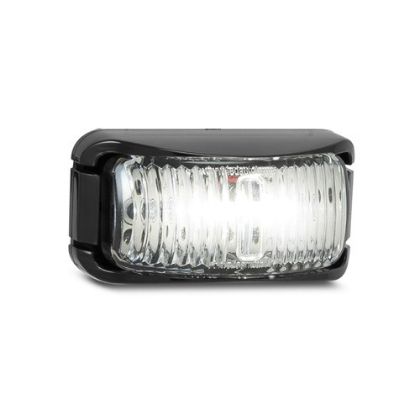 Picture of LED 12-24V WHITE MARKER LAMP  BLACK - L42WM