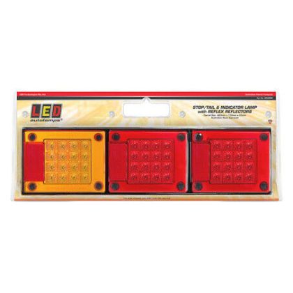 Picture of LED MEDIUM JUMBO AMB/RED/RED - L460ARRM