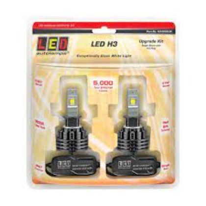 Picture of LED 9-32V H3 2 PK GLOBE KIT - LH3-5000LM