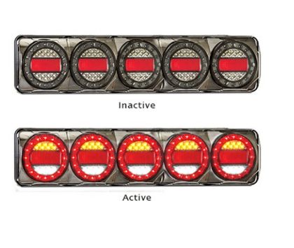 Picture of LED12-24V 5 MAXILAMP B/C STOP/TAIL/REV - LMAXILAMPC5XRW