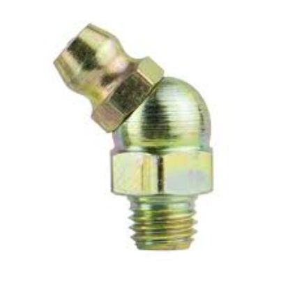 Picture of GREASE NIPPLE 1/4" BSP 45 DEGREE - L-N1419B-45