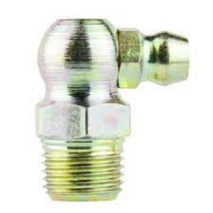 Picture of GREASE NIPPLE 1/8" BSP 90 DEGREE - L-N1828B-90