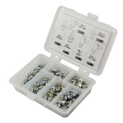 Picture of GREASE NIPPLE KIT METRIC 80 PCE - L-NP80M