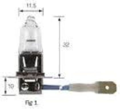 Picture of Globe H3 24v 70w PK22s - N48700BL