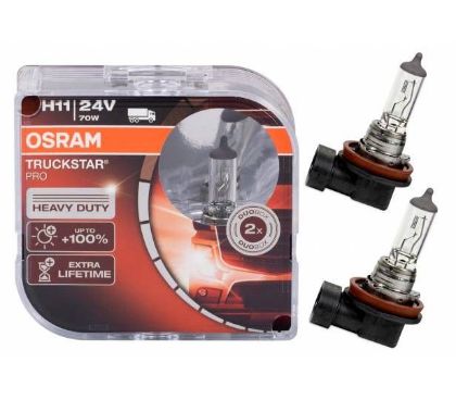 Picture of GLOBE 2 PACK H11 24V 70W PLUS 100 - N48740BL2