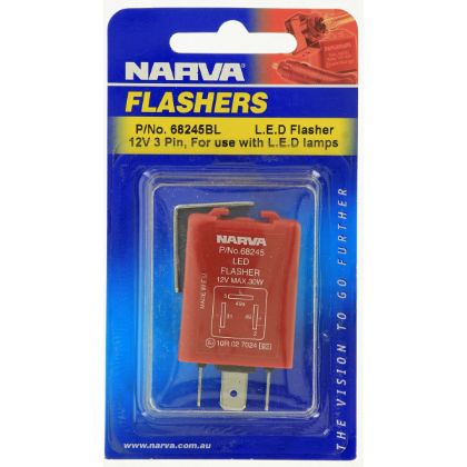 Picture of LED 12V FLASHER UNIT 3 PIN - N68245BL