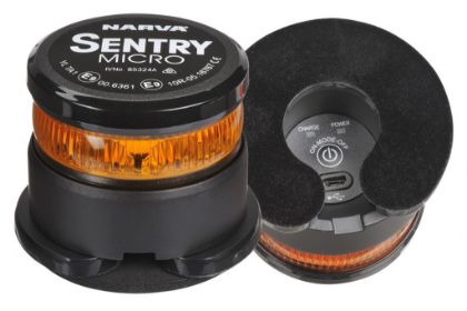 Picture of NARVA LED Beacon Amber Battery Operated Magnetic Mount - N85324A