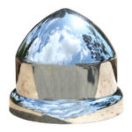 Picture of PLASTIC CHROME N/COVER 41mm ea  FRONT - NCP41F