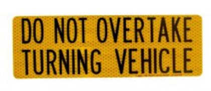 Picture of SIGN DNOTV CLASS 1 300 X 100 - RM31L