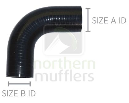Picture of ELBOW 90 DEG 2 1/2 INCH TURBO SILICON - TH25090