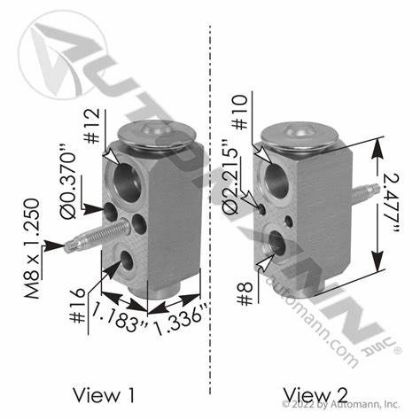 Picture of T610 - Expansion Valve Assembly - W2073001