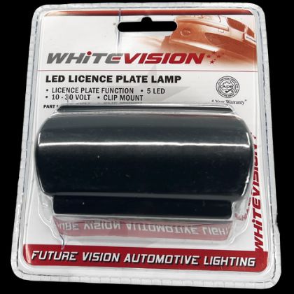 Picture of LED Licence Plate Lamp, Modern style, Snap Fit Mount Blister - NPL8LEDB