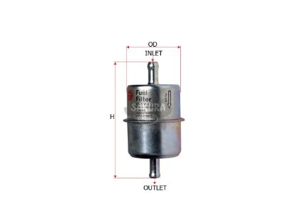 Picture of FUEL FILTER METAL FITS Z14 WZ14 P550012 FF2050 FF5705 - FS1004METAL