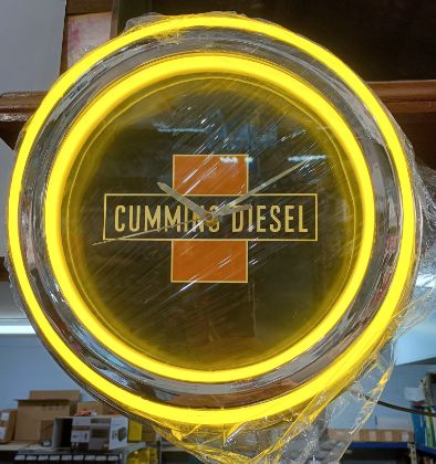 Picture of LIMITED EDITION CUMMINS NEON CLOCK - CUMMINSNEONCLOCK