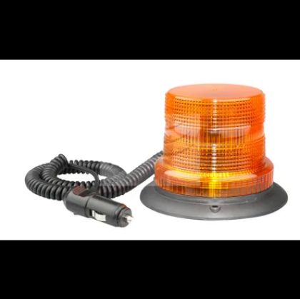 Picture of LED AMBER STROBE BEACON MAGNETIC MOUNT IP67 - L128AMM