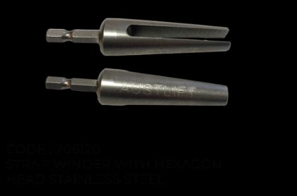 Picture of STRAP WINDER WITH HEX HEAD STAINLESS STEEL - 206120