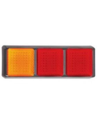 Picture of LED STOP TAIL INDICATOR 3 MODULE 125X125 - L125BARRM