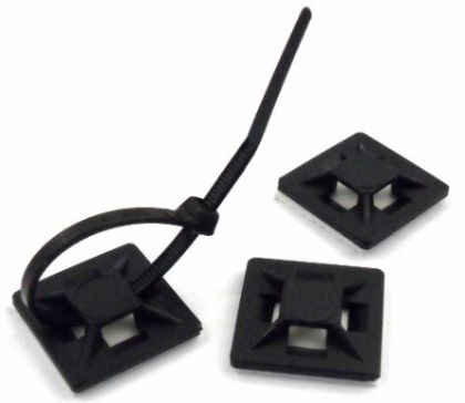 Picture of ADHESIVE CABLE TIE MOUNT PER PKT 30MM - N20028