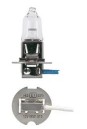 Picture of GLOBE H3 12V 55W PK22s - N48321BL