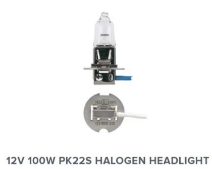 Picture of GLOBE H3 12V 100W PK22s - N48351BL