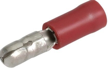 Picture of RED MALE BULLET TERMINAL PKT 100 - N56146