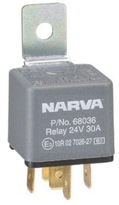 Picture of RELAY 24V 20A 5 PIN - N68036BL