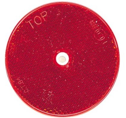 Picture of REFLECTOR RED 80MM ROUND - N84022
