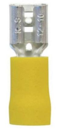 Picture of BLADE TERMINAL FEMALE YELLOW 10PK - TE4156BL