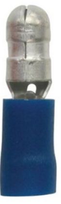 Picture of MALE BULLET TERMINAL BLUE 10PK - TE4825BL