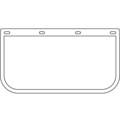Picture of MUDFLAP 13D 24W WHITE - 13X24