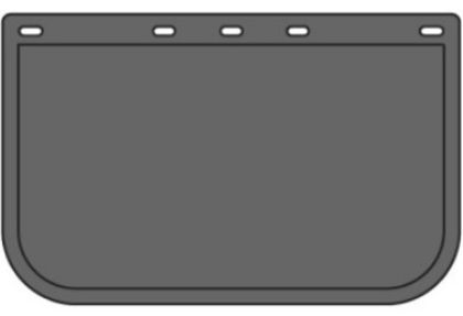 Picture of MUDFLAP BLACK 14W X 22D - 14X22B