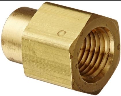 Picture of COUPLING BRASS 1/4 NPT X 1/8 NPT - 3300X4X2