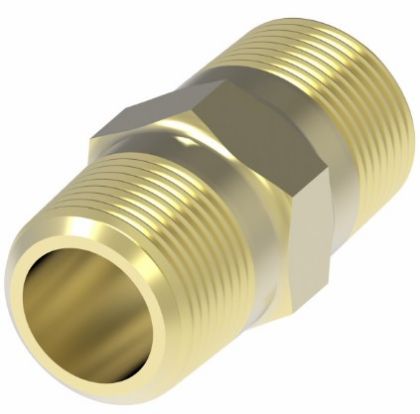 Picture of HEX NIPPLE 1/2 NPT - 3325X8