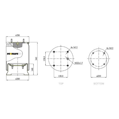 Picture of AIR BAG YORK TECAIR 1 & 2 - BP1816
