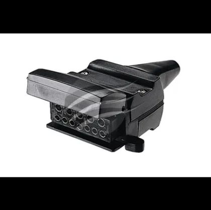 Picture of 12 PIN FLAT TRAILER SOCKT WITH N/C REED SWITCH - TP2045