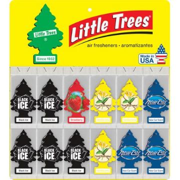 Picture of Little Trees Car Air Freshener Card Merchandiser 60 Sheets - Z60-10000-20LY