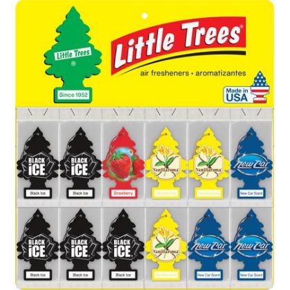 Picture of Little Trees Car Air Freshener Card Merchandiser 60 Sheets - Z60-10000-20LY