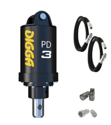 Picture of DIGGA PD3 PREMIUM DRIVE - WITH 65MM ROUND OUTPUT SHAFT - PD3-2
