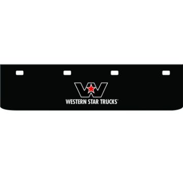 Picture of WESTERN STAR BLACK WITH WHITE 6X24 - 462014006B