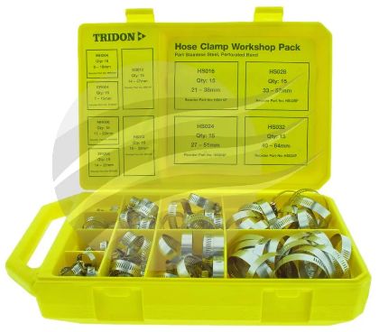 Picture of HOSE CLAMP PACK 150PC ASSORTED 7-64MM - CWP150